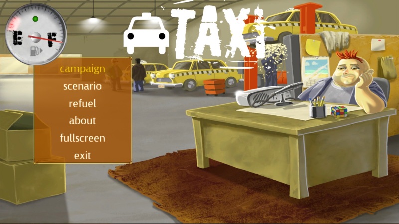 Taxi - Main Menu
